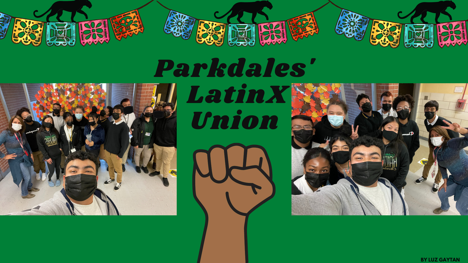 The newly-active LatinX Union at Parkdale provides a place for both fluently Spanish-speaking and learning Spanish-speaking students to come together. (photos contributed by Jefferson Turcios)