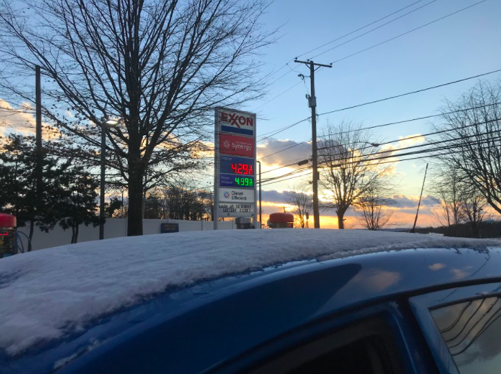 Drives in Maryland have found gas prices soaring over four dollars.