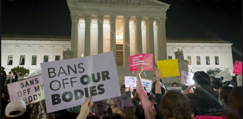 Many protestors from both sides gathered outside of the Supreme Court after Politico released leaked documents hinting at an overturning of the Roe v. Wade court decision. (Google Images)