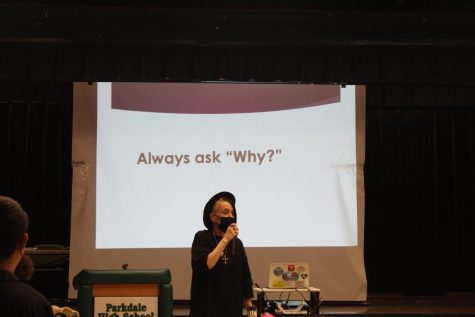 International Author Anne Creceni reveals benefits of foreign languages to Parkdale students