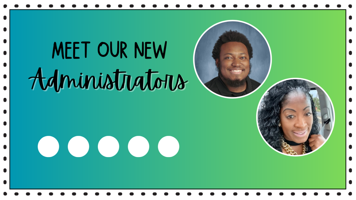 Mr. George and Ms. Hooks join the Parkdale admin team, each in hopes of bringing something new and fresh to the halls of PHS.