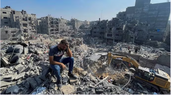 Visual representation of the damage that is being done in Gaza