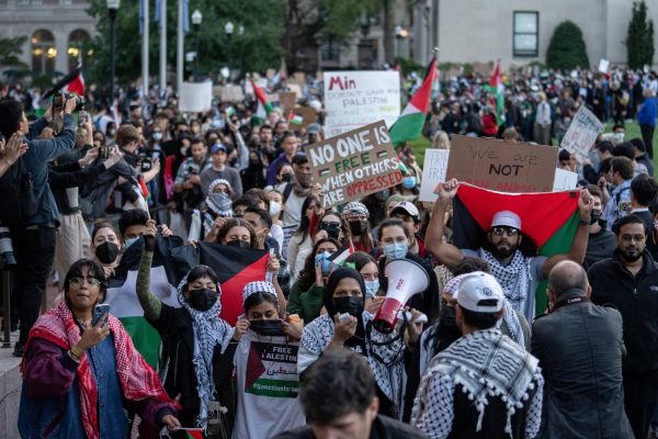 Students protests on college campuses all over the US for Palestine.