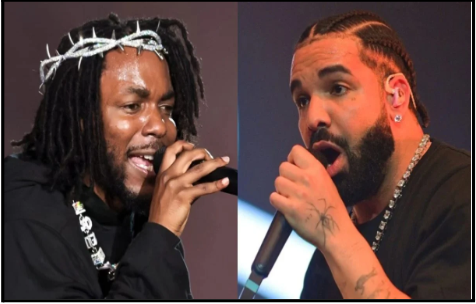 Famous artists Kendrick Lamar and Drake drop diss tracks against each other. 