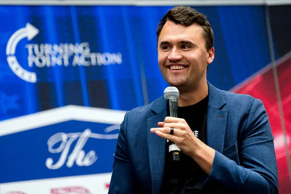 Right-wing activist Charlie Kirk was murdered at an event he was hosting, sparking outrage and mixed opinions on the polarizing political state of our country. (photo credit: NY Times)